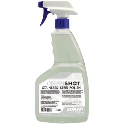 Ecolab Cleanshot Stainless Steel Spray Polish 750ml