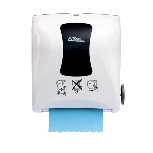 Auto Cut Towel Dispenser - White (D57)