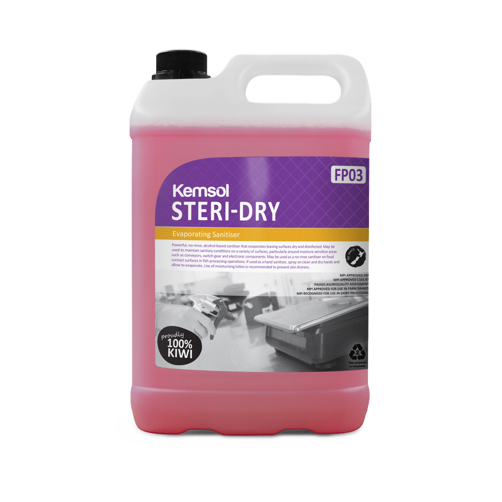 Kemsol Steri-Dry Sanitiser 5L