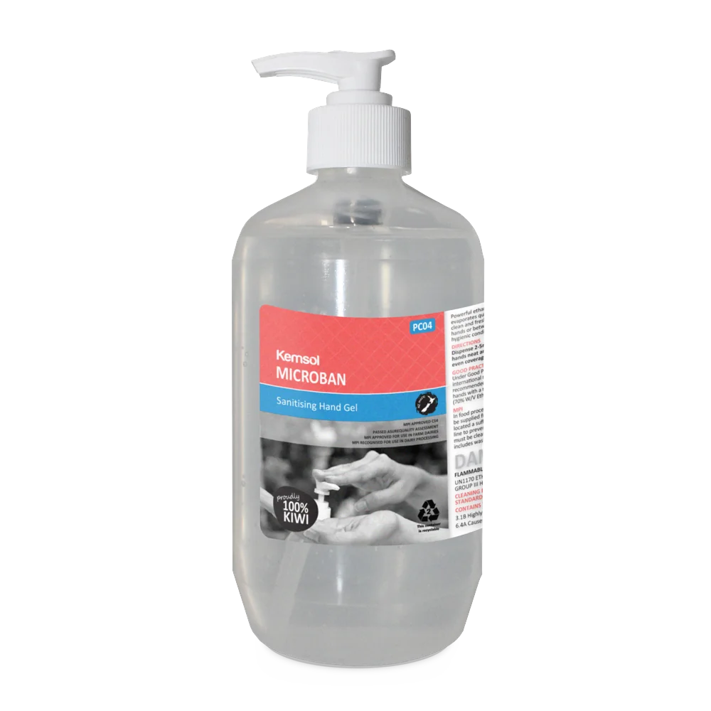 Kemsol Microban Hand Sanitiser 500ml