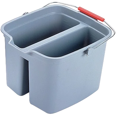 Rubbermaid Double Bucket - Gray