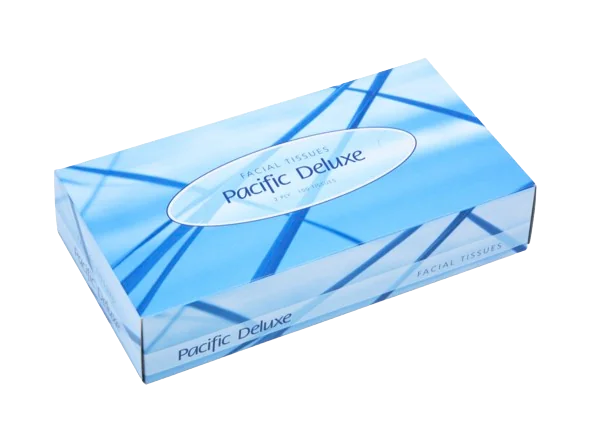 Pacific Deluxe Facial Tissue 2 Ply - FSC (DF100)
