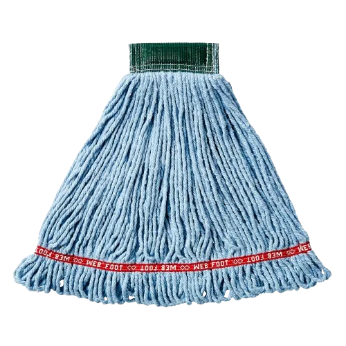 Rubbermaid 570ml Swingerloop? Blend Shrinkless? Wet Mop, 12.7cm Headband - Blue