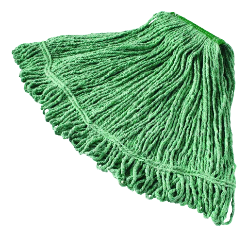 Rubbermaid 570ml Superstich? Blend Wet Mop, 2.5cm Headband - Green