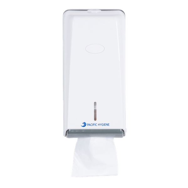Pacific Hygiene Mini Interleaved Tissue Dispenser White (D35W)
