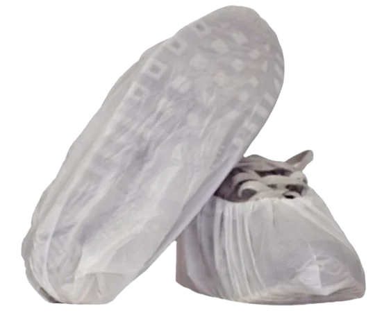 OverShoe White PE Waterproof Economy 406mm