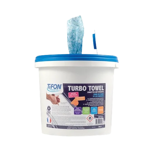 TiFon Turbo Towel Industrial Cleansing Wipes - 70 Wipes
