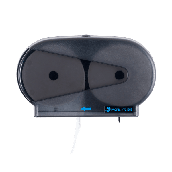 Pacific Hygiene Double Mini Jumbo Dispenser Black (D34B)