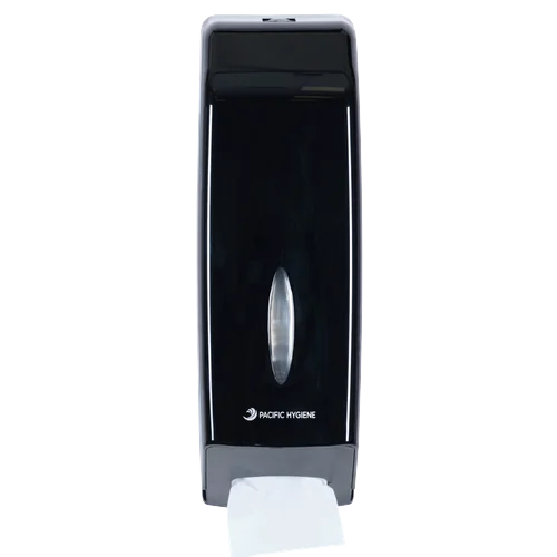 Pacific Hygiene Interleaved Toilet Tissue Dispenser Black (D30B)