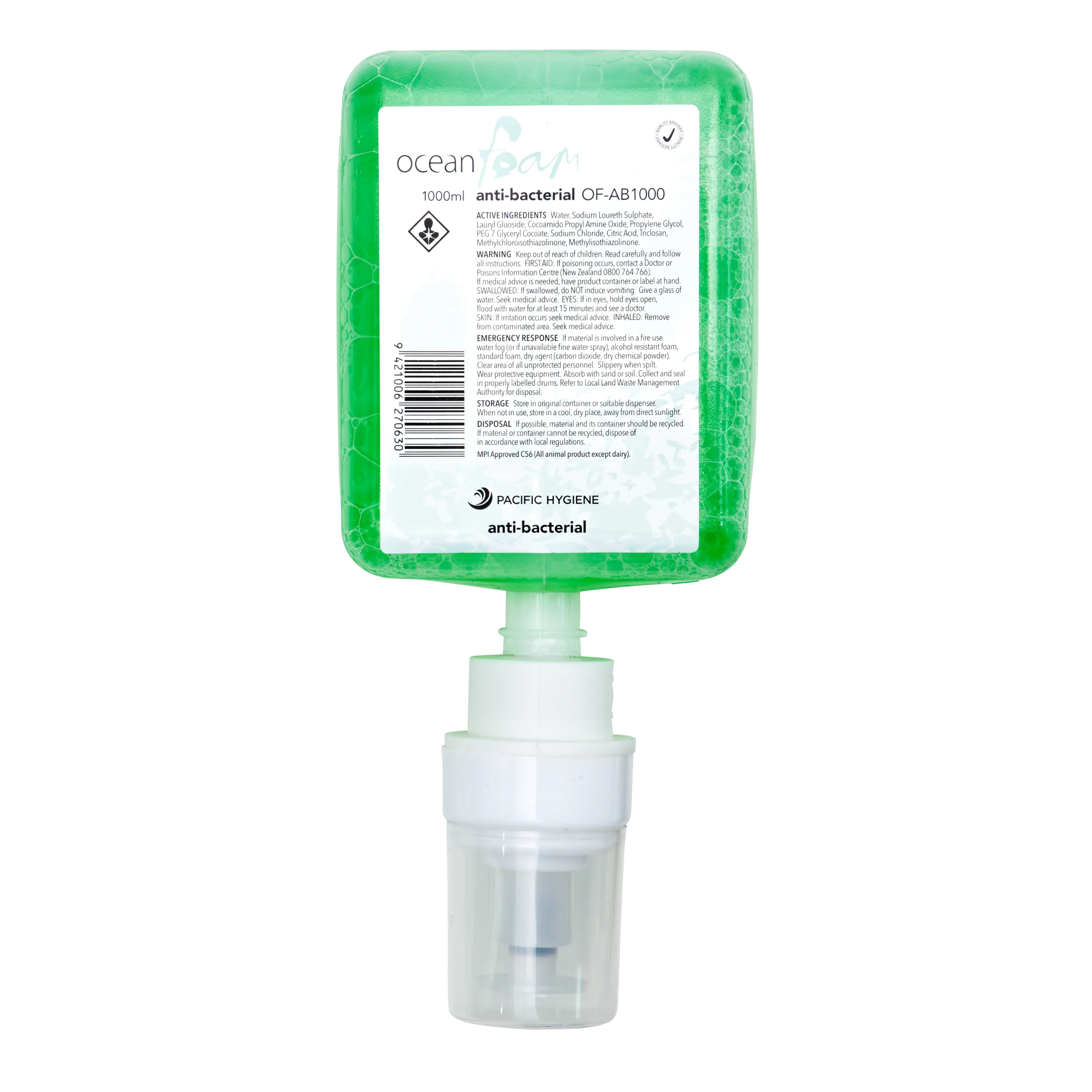 Ocean Foam Anti-Bacterial 1000ml