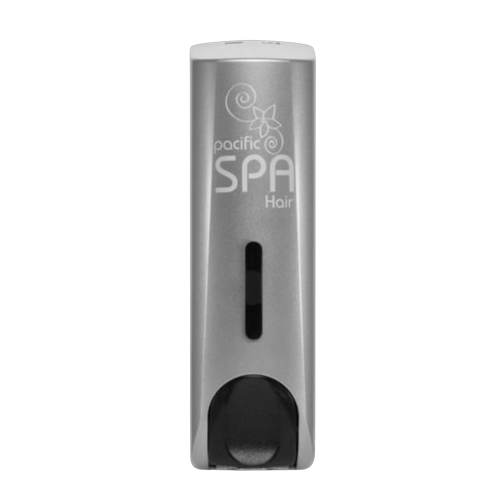 Pacific Spa 350ml Silver Dispenser Hair Shampoo (D350S-Hair)