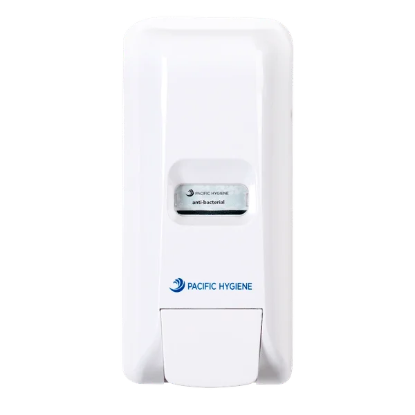Pacific Hygiene 1L Soap & Sanitiser Dispenser - White